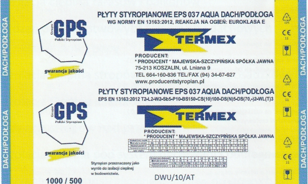 Etykieta EPS Aqua Term 037